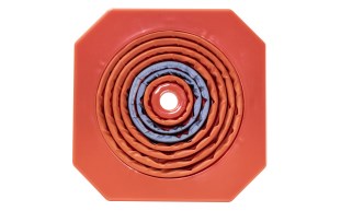 7522-18 - 18 Inch Collapsable Traffic Cone Collapsed_HVTC7522-XX.jpg