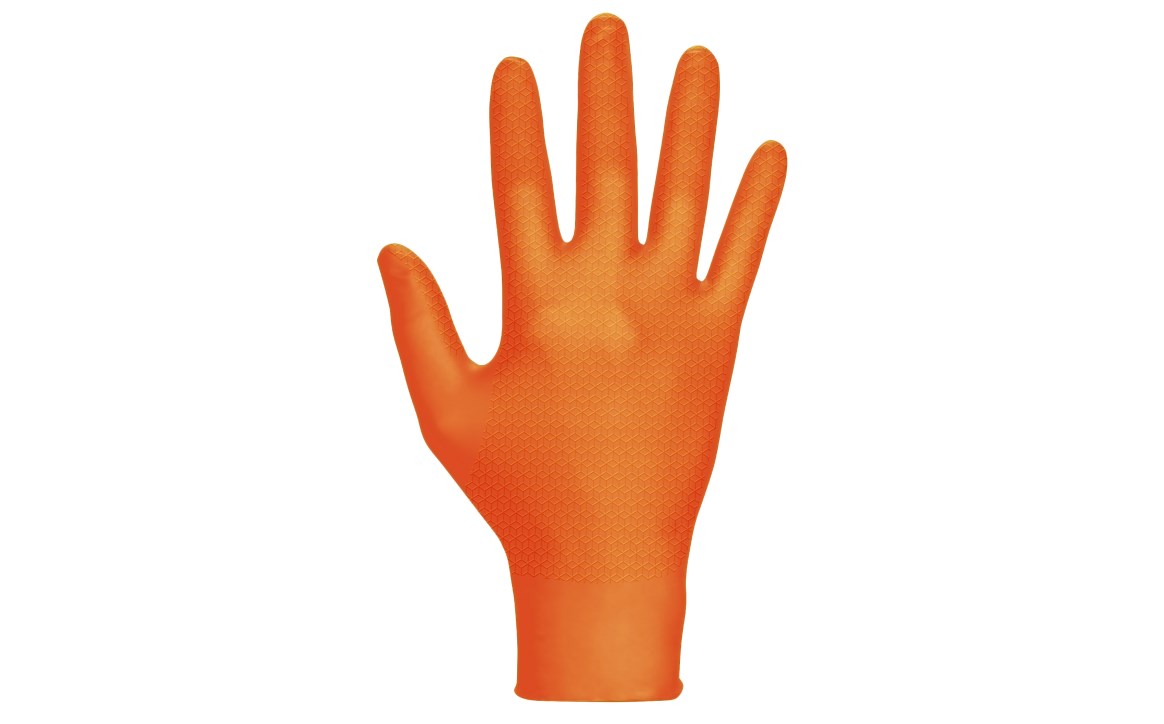 SAS Astro-Grip Nitrile Exam Gloves - Large, Powder-Free, Case Of 1000 (20 Packs Of 50)