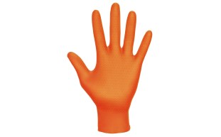 1st Ayd Corporation. Monkey Grip Orange Winter Gloves Size 10 (XL)