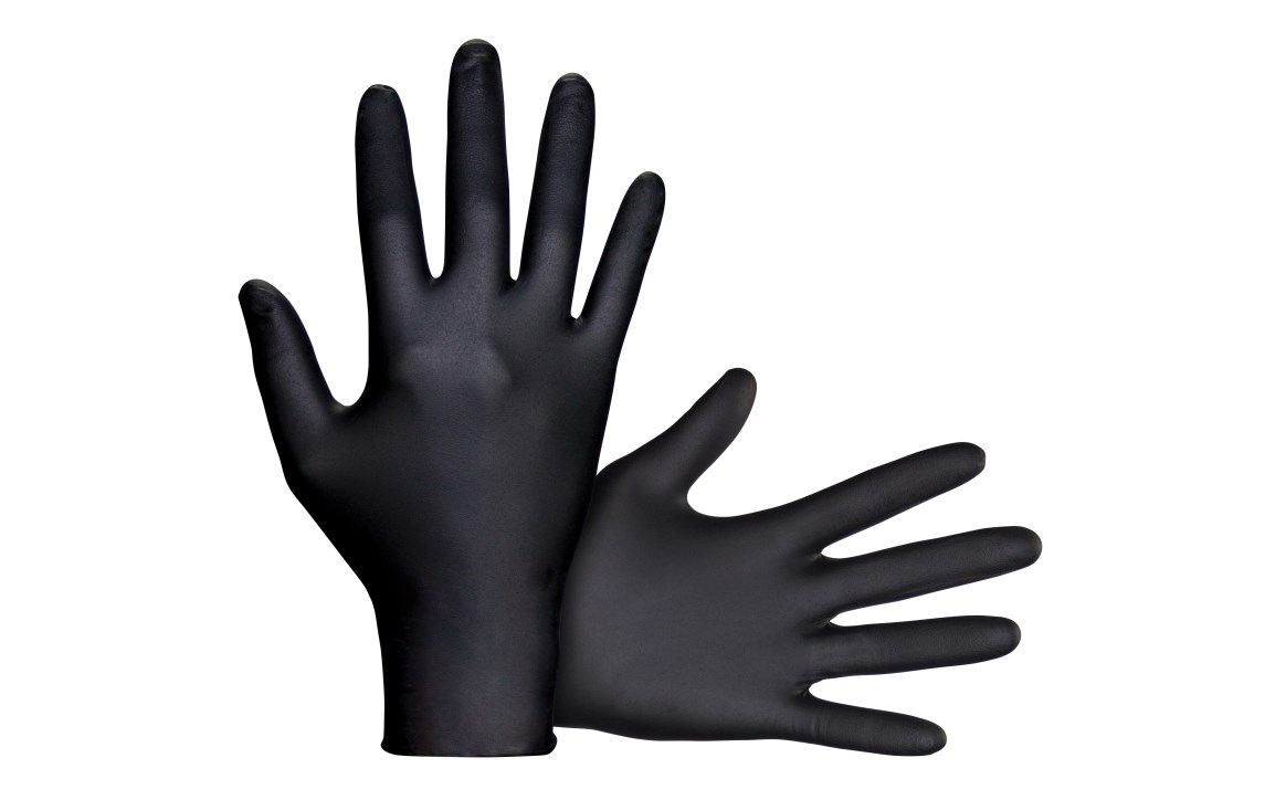 SANYU Disposable Nitrile Gloves - 4 Mil Thick, Powder-Free, Latex-Free, Food Safe, 100 Pack (Black Or Blue, S-XL)